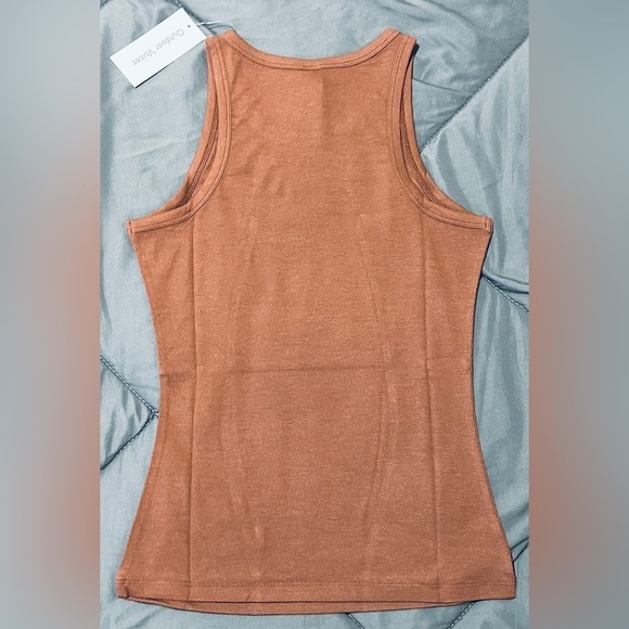 *NWT* Outdoor Voices SheerRib Tank Cappuccino Modal Elastane Size XXS - Picture 3 of 6